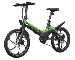 MS energy e-bike i10 crno zeleni ( 0001200565 ) - Img 1