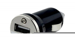 N/A Auto punjač USB 1A E-11 crni ( 00-001 )