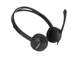 Natec Canary stereo headset with volume control, black ( NSL-1295 )  - Img 4