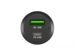 Natec Coney 30W, dual-port car charger black ( NUC-1980 )  - Img 4