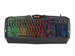 Natec Fury Spitfire gaming keyboard, RGB backlit, wired, USB ( NFU-0868 )  - Img 1