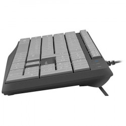 Natec Nautilus slim multimedia keyboard US, black/grey ( NKL-1507 ) - Img 2