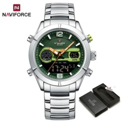 Naviforce nf9232 zeleni muški ručni sat kvarcni mehanizam ( NF9232 Zeleni )