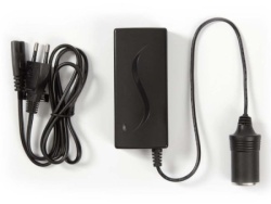 Nedis POCO100 DC konverter sa 230V AC 50 Hz na 12V DC Cigar uticnica, 60W, Utika? sa uzemljenjem, Crna
