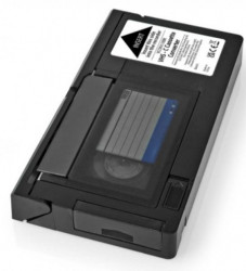 Nedis VCON110BK VHS converter VHS-C to VHS video kasetu - Img 2