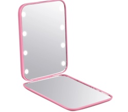 Nexus LED mini ogledalo - roze ( LJX2025021401-1 )