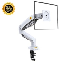 North bayou F80 stoni nosač za monitor beli 17-30 inča