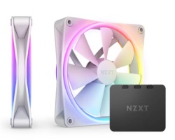 Nzxt F140 RGB Duo Twin Pack 140mm ventilator beli (RF-D14DF-W1) -4