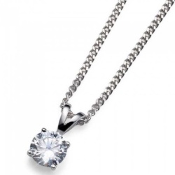 Oliver weber simply one 925ag white zirkon lančić sa swarovski cirkonima ( 61119 )