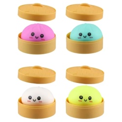 Ozzo squeezy bun gumena igračka dumpling pastel miks ( 882374 )