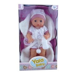 Ozzo yala baby lutka set sa mekanim pokrivačem yl2340d-d ( 858294 )