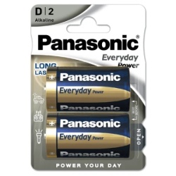 Panasonic LR20EPS/2BP baterije 2xD Alkalne Everyday 2 komada ( 85017 )