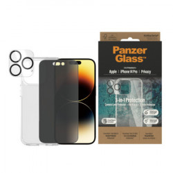 PanzerGlass iPhone 14 pro bundle (UWF Privacy zaštitno staklo, futrola, zaštita za kameru) ( PGB0402+P2784 ) - Img 3