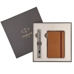 Parker poklon set royal im dark espresso ct - nalivpero + notes ( PK68298 )