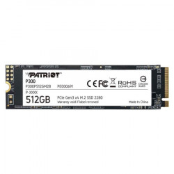 Patriot SSD M.2 NVMe 512GB P300 1700MBs1100MBs P300P512GM28 - Img 1