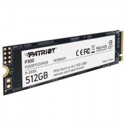 Patriot SSD M.2 NVMe 512GB P300 1700MBs1100MBs P300P512GM28 - Img 4