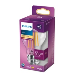 Philips 10,5w(100w) e27 ww 2700k a60 cl nd rfsrt/4 LED sijalica clasic -2