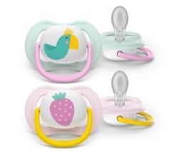 Philips Avent varalica sthr air coll 0-6m 2kom pink/yellow ( SCF080/24 )