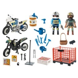 Playmobil City action Policajac na motoru set ( 1040620 )-3