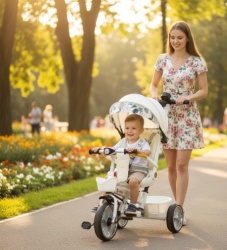 Playtime tricikl za decu 4003 bela