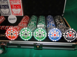 Poker set Royal flush 500kom u koferu - Low Stakes ( MAN-D-2099MRF-LS ) - Img 4