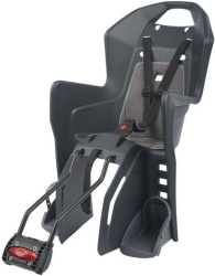 Polisport korpa za dete koolah zadnja na ram 29" dark grey-silver ( KRP-8631400021 )