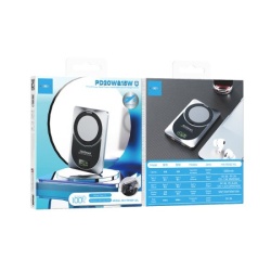 Power bank moxom mx-pb182 360 rotate magsafe pd20w+15w magnetic fast 5000mah crni ( BAT9442 )-5
