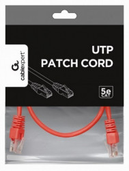 PP12-0.5M/R Gembird Mrezni kabl, CAT5e UTP Patch cord 0.5m red - Img 3