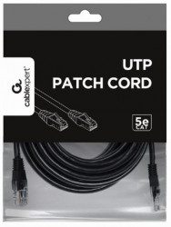 PP12-10M/BK Gembird Mrezni kabl, CAT5e UTP Patch cord 10m black - Img 2