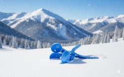 Prosperplast Dupla Kasika za pravljenje grudvi - Plava ( 291761-B )