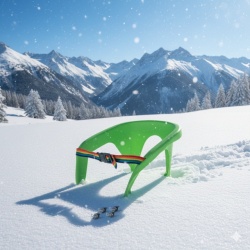 Prosperplast SEAT 3 za Sanke Bezzy - zelena ( ISEAT3-361C )