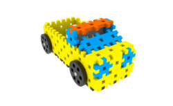Puzzle plastične građevinske mašine ( 15PUZ51 ) - Img 3