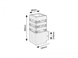 Rabalux Ankara spoljna zidna svetiljka ( 7379 ) - Img 2