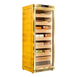 Raching humidor, spanska kedrovina 1300 kom zlatni ( rmon2800ag )