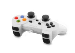 Rampage sg-r602 ps3/pc 1.8m beli gamepad USB 30493-3