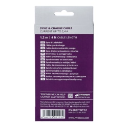 Riva Case PS6007 WT12 White Kabl Type-C to L 1.2m ( 101-0390 )
