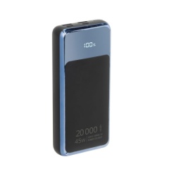 RIvaCase VA1075 black Powerbank 20000mAh 45W ( 114-0024 )