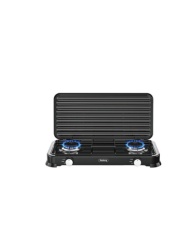 Rosberg r51454d2 plinski rešo 2 gorionika crni ( 005884 )