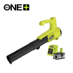 Ryobi Aku. duvač lišcća u setu sa punjačem i baterijom 4Ah (18V ONE+™)  ( RY18BLA-140 )-1