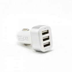 S BOX CC - 331 2.1A White Car USB Charger