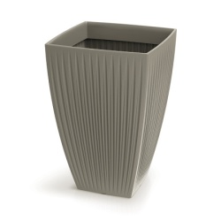 Saksija Latia kvadratna visoka 40cm - moka kamen 247R ( 20101 )