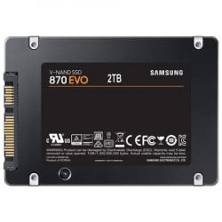 Samsung 2.5” 2TB SSD, 870 EVO SATA, Read up to 560 MB/s, Write up to 530 MB/s ( MZ-77E2T0B/EU )  - Img 2