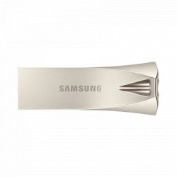 Samsung 64GB USB flash drive, USB 3.1, BAR plus silver ( MUF-64BE3/APC ) - Img 1