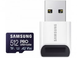 Samsung MicroSD 512GB, pro ultimate, SDXC, UHS-I U3 V30 A2 ( MB-MY512SB/WW )  - Img 3