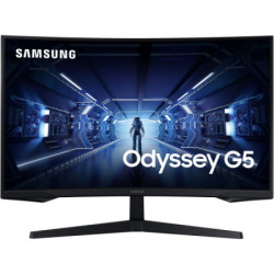 Samsung monitor 27" odyssey G5 C27G55TQBU VA 2560x1440/144Hz/1ms/HDMI/DP - Img 5