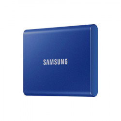 Samsung portable SSD 2TB, T7, USB 3.2 Gen.2 Blue ( MU-PC2T0H/WW )  - Img 2