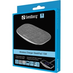 Sandberg SleekPad 441-60 15W/Aluminium/USB-C Bežični punjač -2