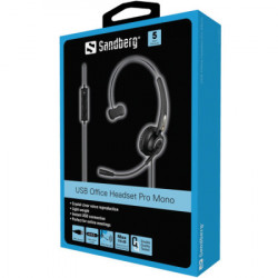Sandberg slušalice sa mirkofonom USB Pro Mono 126-14 - Img 4