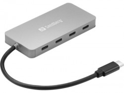 Sandberg USB HUB 4 port USB C - USB C 136-41 - Img 1