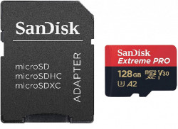 SanDisk SDXC 128GB micro extreme pro 200MB/s A2 C10 V30 UHS-I US+adapter - Img 2